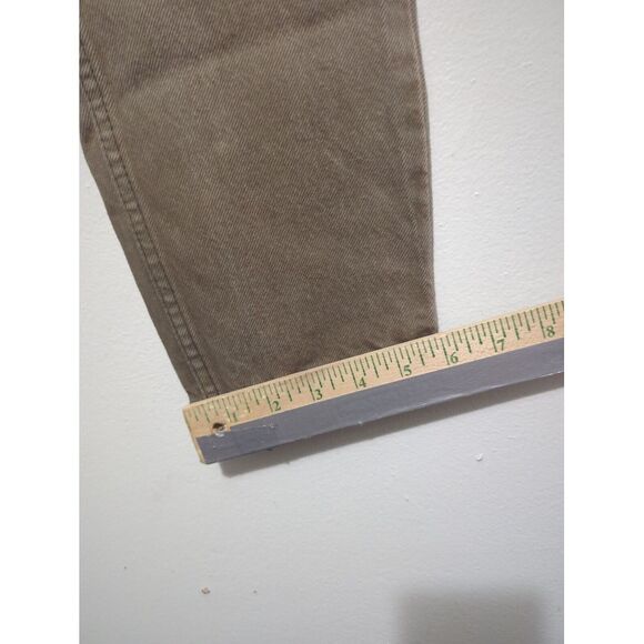 VTG Levis Womens 550 Relaxed Fit Tapered Leg USA Made Beige Denim Size 7 Medium - Picture 9 of 9